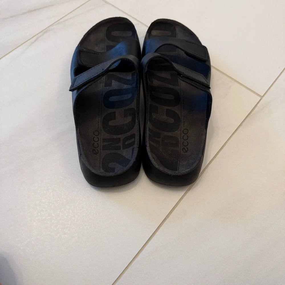 Ecco Black Men's Sandals